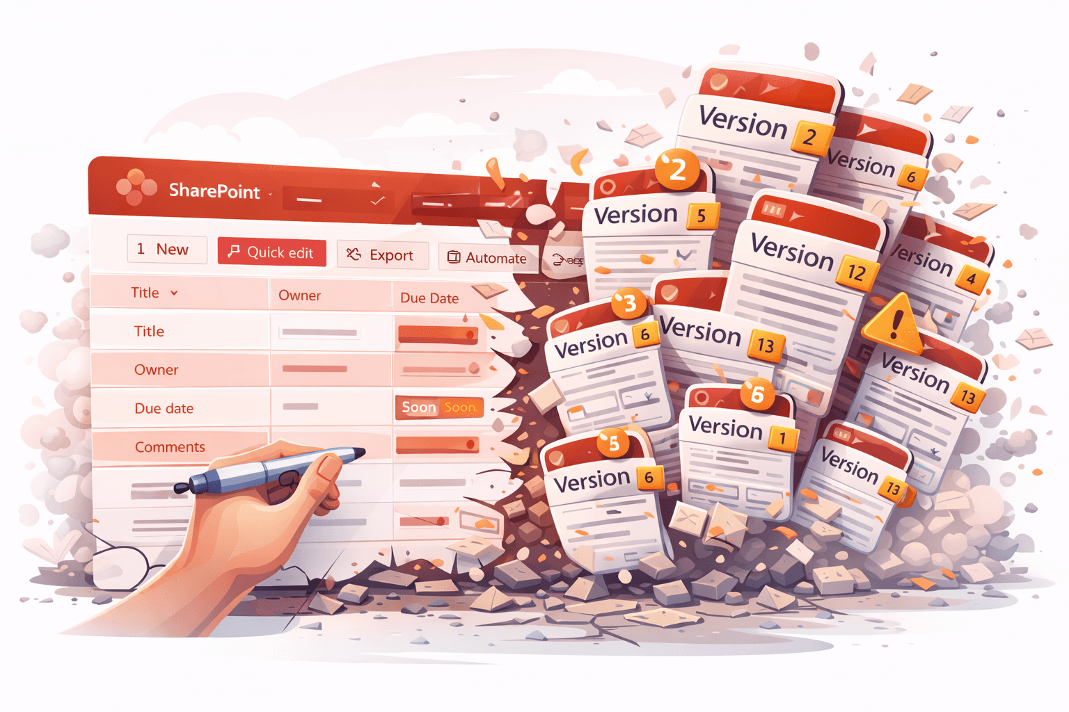 SharePoint Quick Edit: Fast for Metadata, Costly for Versioning and Storage cover image